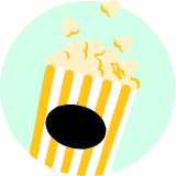 Illustration popcorn